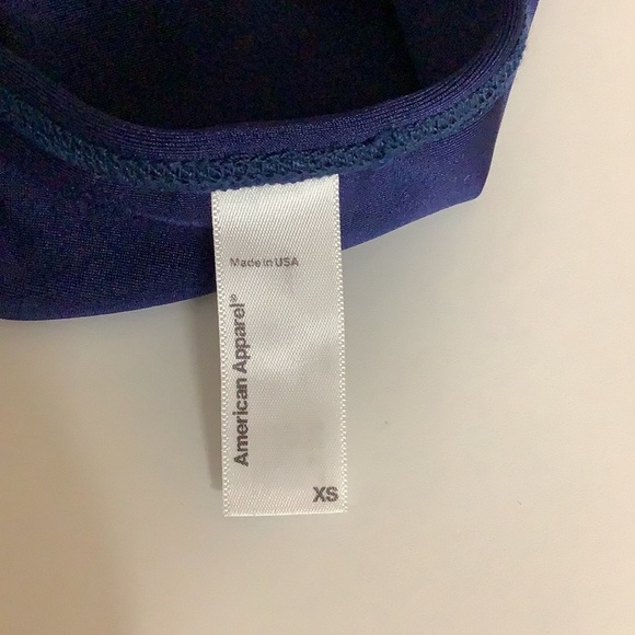 American Apparel Size XS Deep Blue Bikini Bottom - Picture 5 of 6